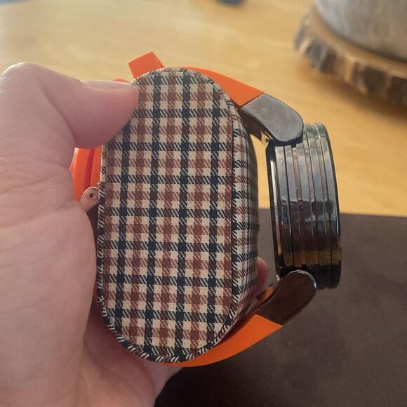 NWOT Men's Joshua & Sons JS55BU Swiss Chronograph Silicone Strap Watch - Picture 3 of 5